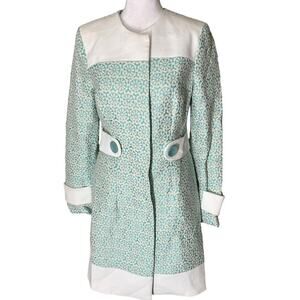 Marmalade magdalena sokolowska Retro housewife Flower Pattern Coat tradwife S